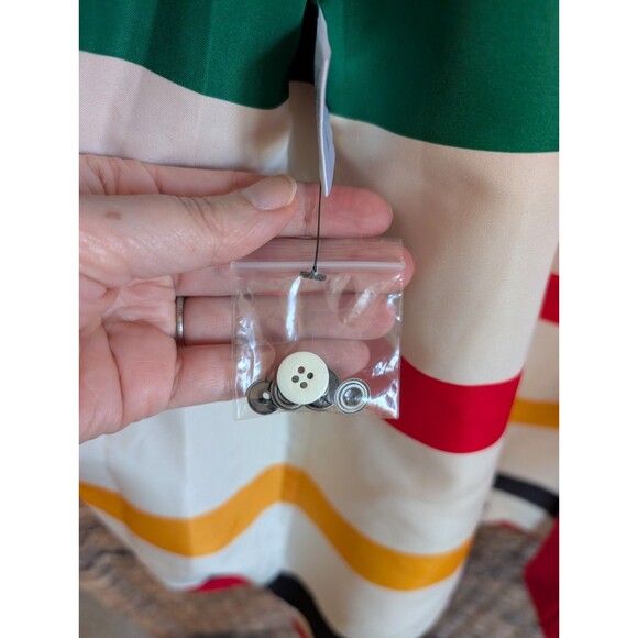 NWOT Pendleton Wool Duffle Pea Coat Women's Small Red Hudson Bay Classy Winter - Picture 9 of 11